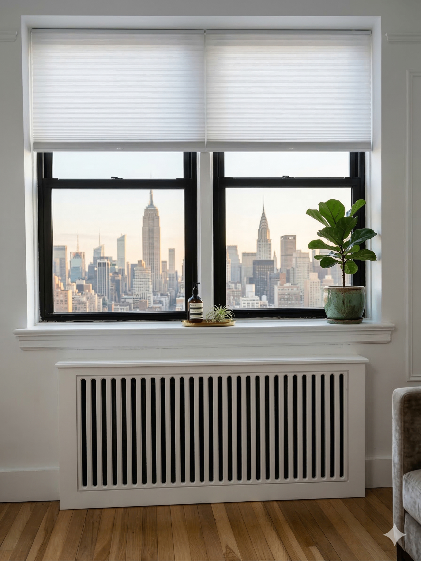 Radiator Built In FSJ Woodworks | Custom Radiator Covers & Built-In Benching NYC