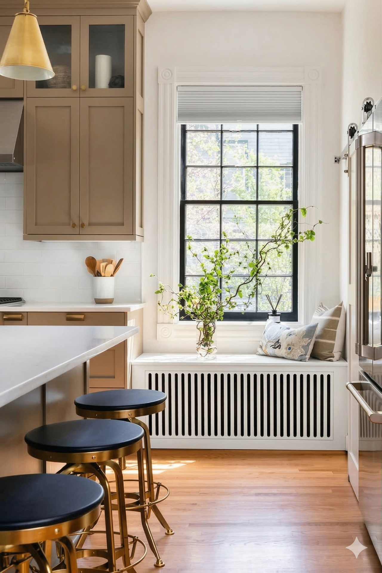 Custom Built Radiator Cover FSJ Woodworks | Custom Radiator Covers & Built-In Benching NYC